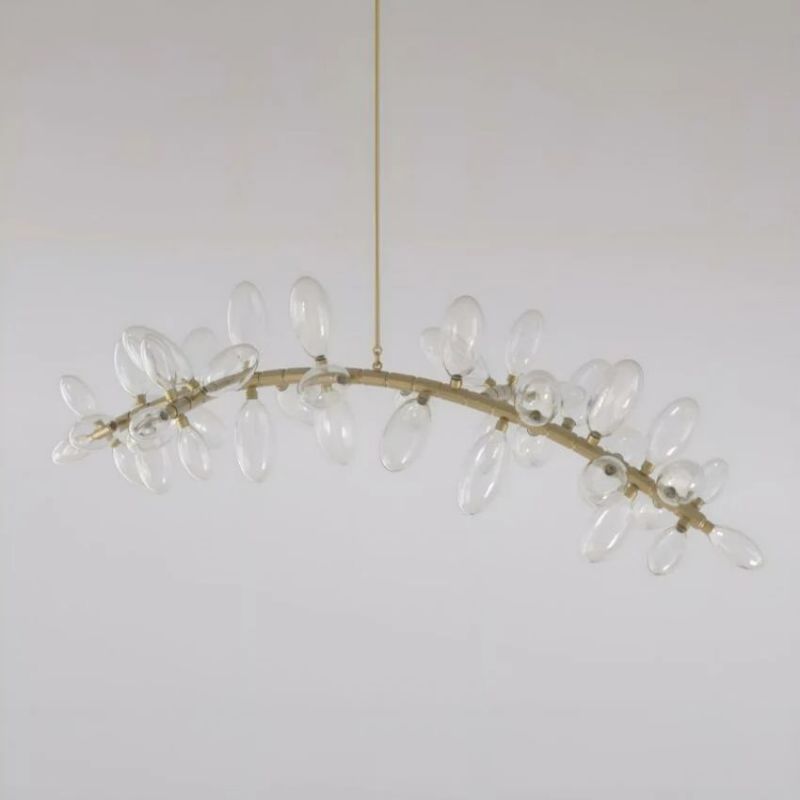 Kevin Art Grape 44-Light Chandelier 76"W