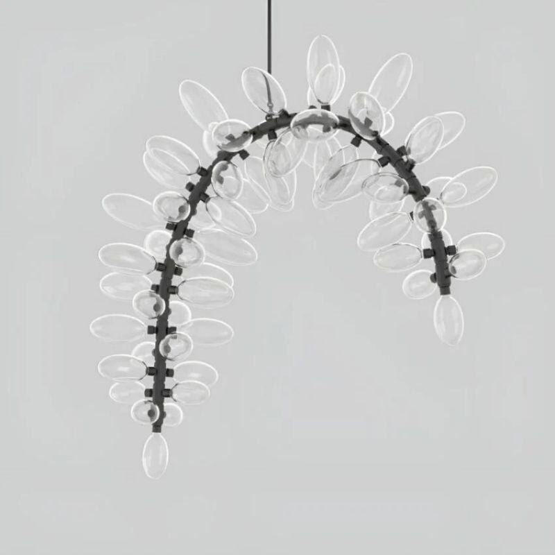 Kevin Art Grape 61-Light Chandelier 56"W
