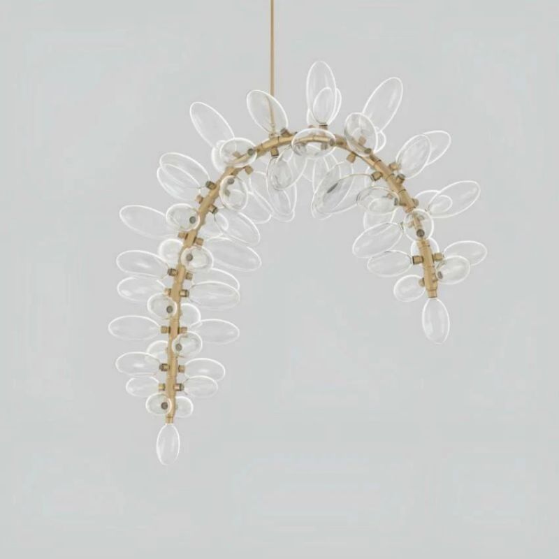 Kevin Art Grape 61-Light Chandelier 56"W
