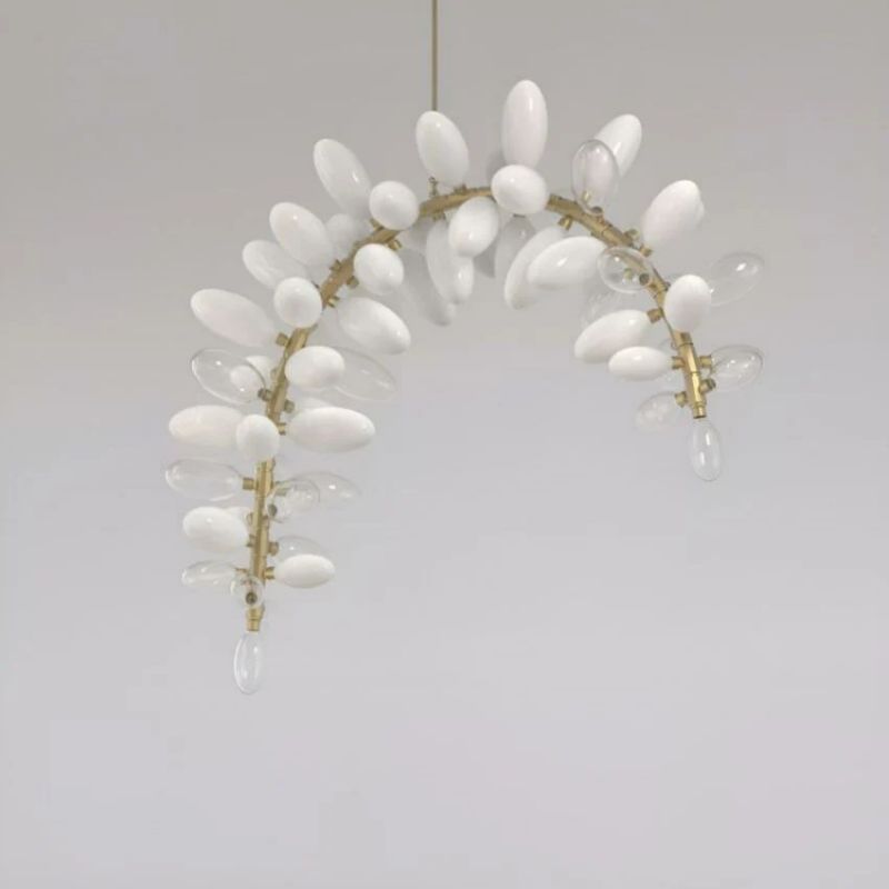 Kevin Art Grape 61-Light Chandelier 56"W