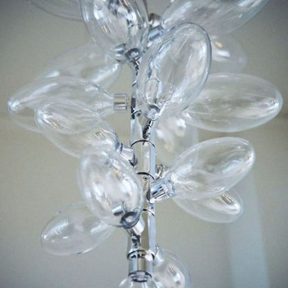 Kevin Art Grape 77-Light Chandelier 21"W