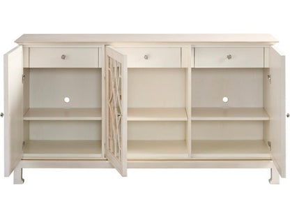 Colony Credenza Three Door Dining Storage Cabinet