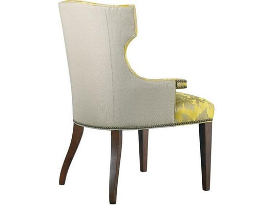 Quinn Upholstered Arm Dining Chair with Nailhead Trim