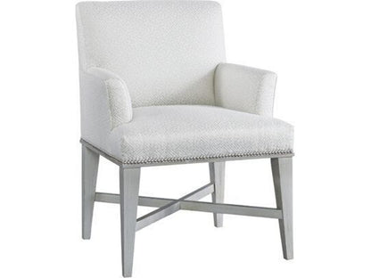 Britt Upholstered Accent Armchair with Nailhead Trim
