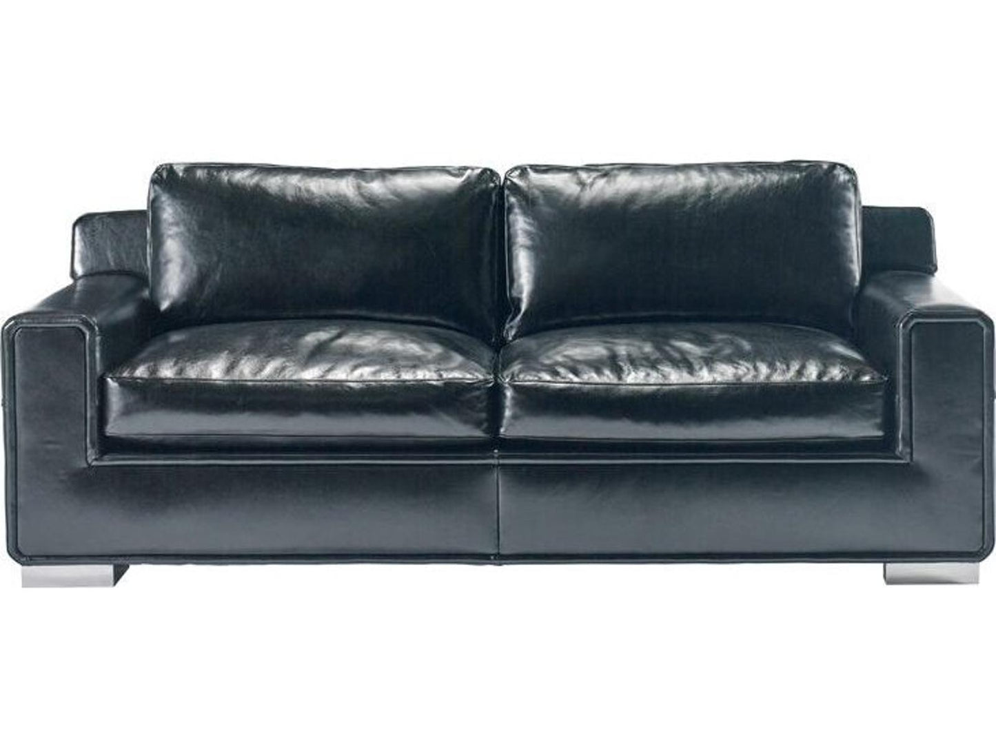 Hinson Mid Sofa with Metal Legs