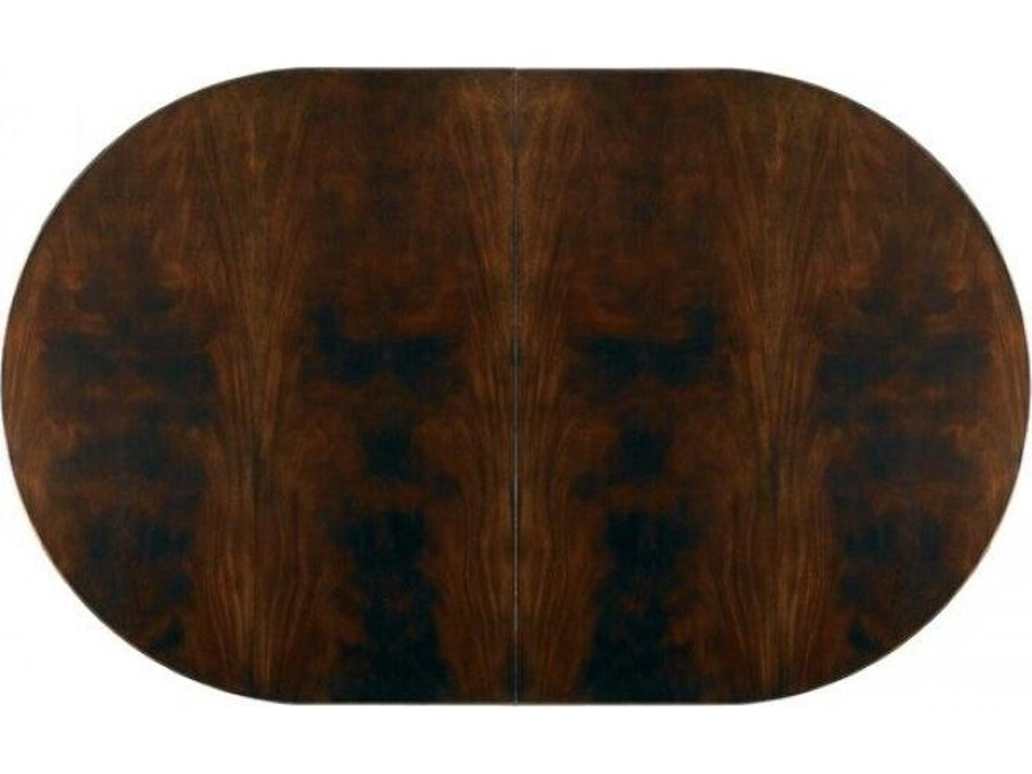 Classics Templeton Oval Dining Table in Rich Brown Antique Gold