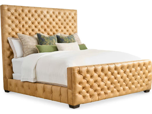Braxton Upholstered King Bed with Tufted Headboard