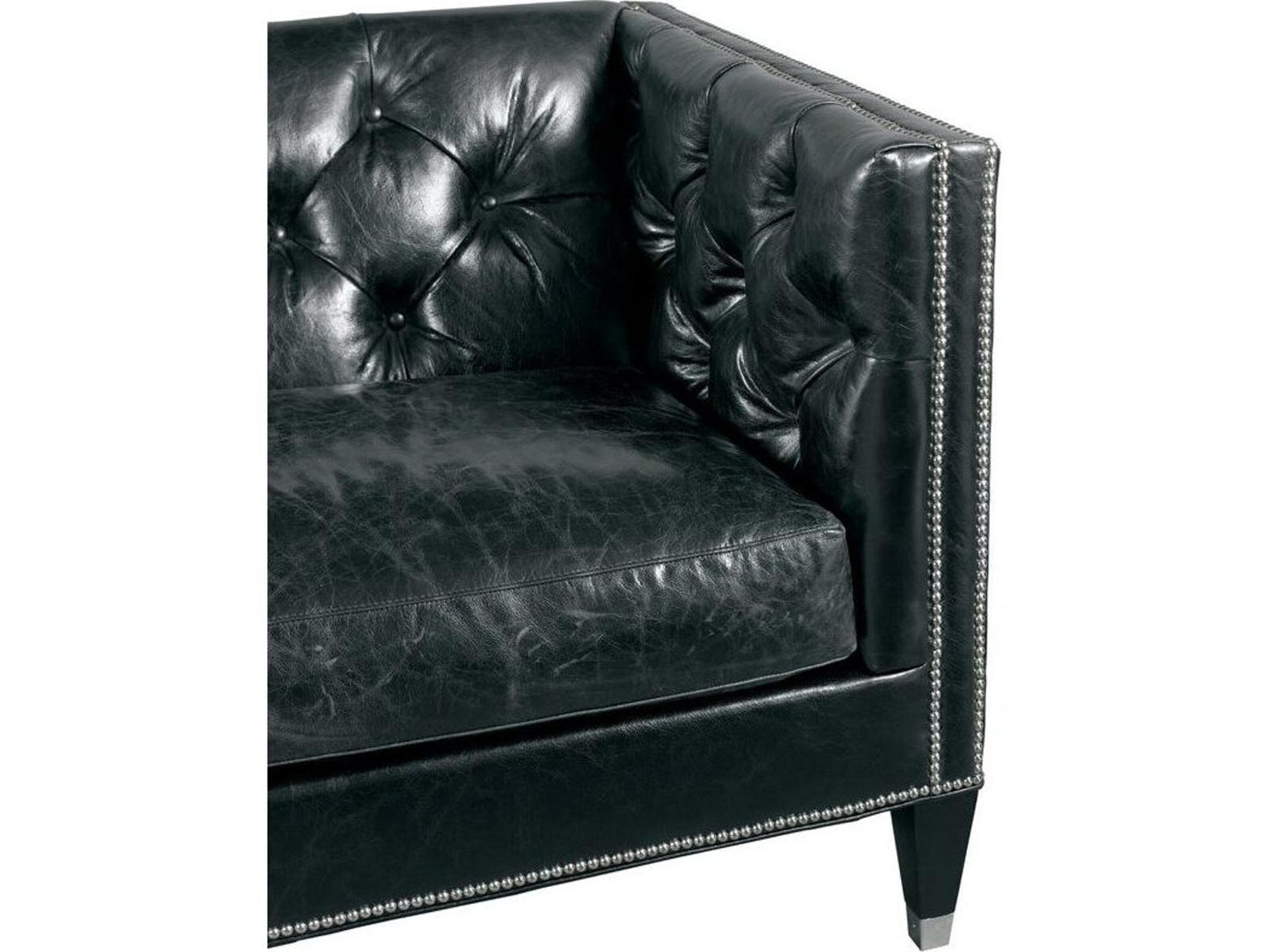 Wright 3-Seat Leather Mid Sofa
