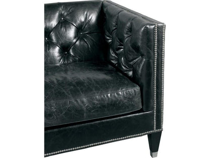 Wright 3-Seat Leather Mid Sofa