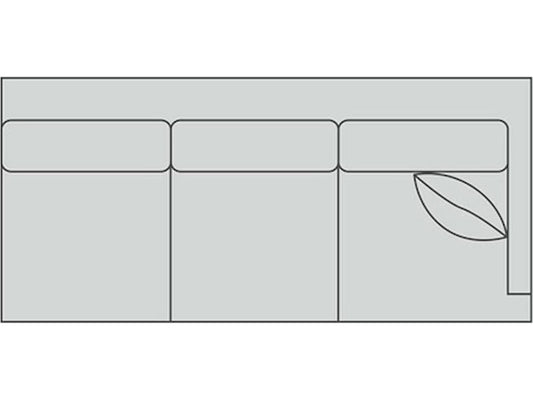 Smithfield Right Arm Sectional Sofa Component