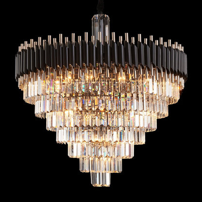 Michael Amini Lighting Symphony Round 37 Light Chandelier