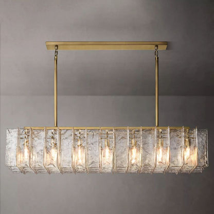 Matricon Rectangular Chandelier 67"