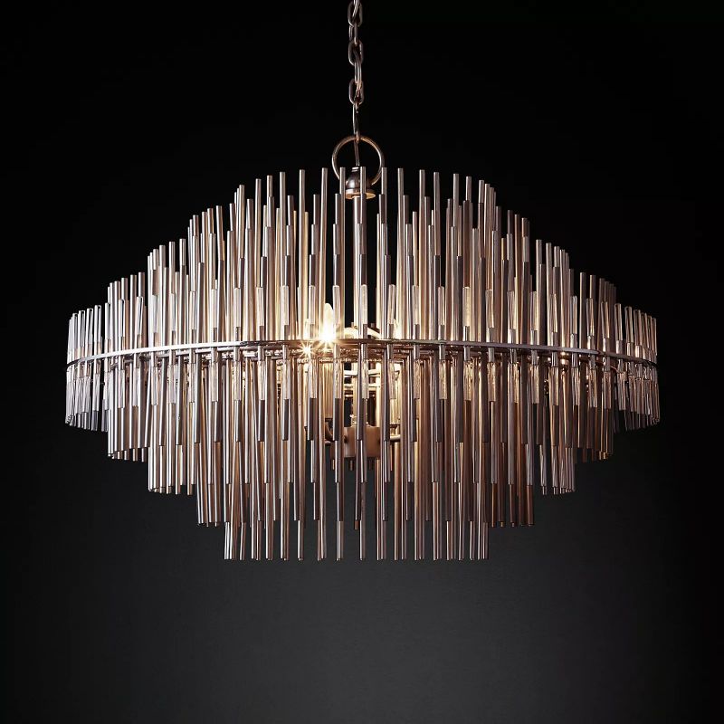 Liliam Sculpture Round Chandelier 32"