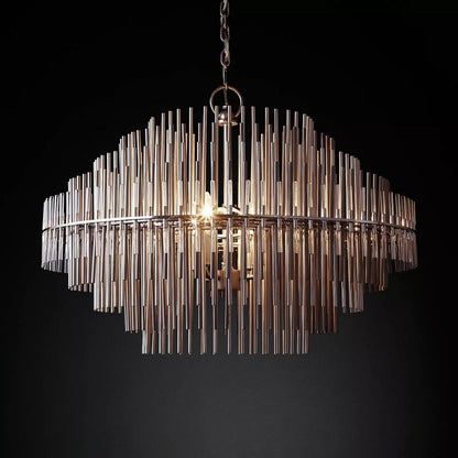 Liliam Sculpture Round Chandelier 32"