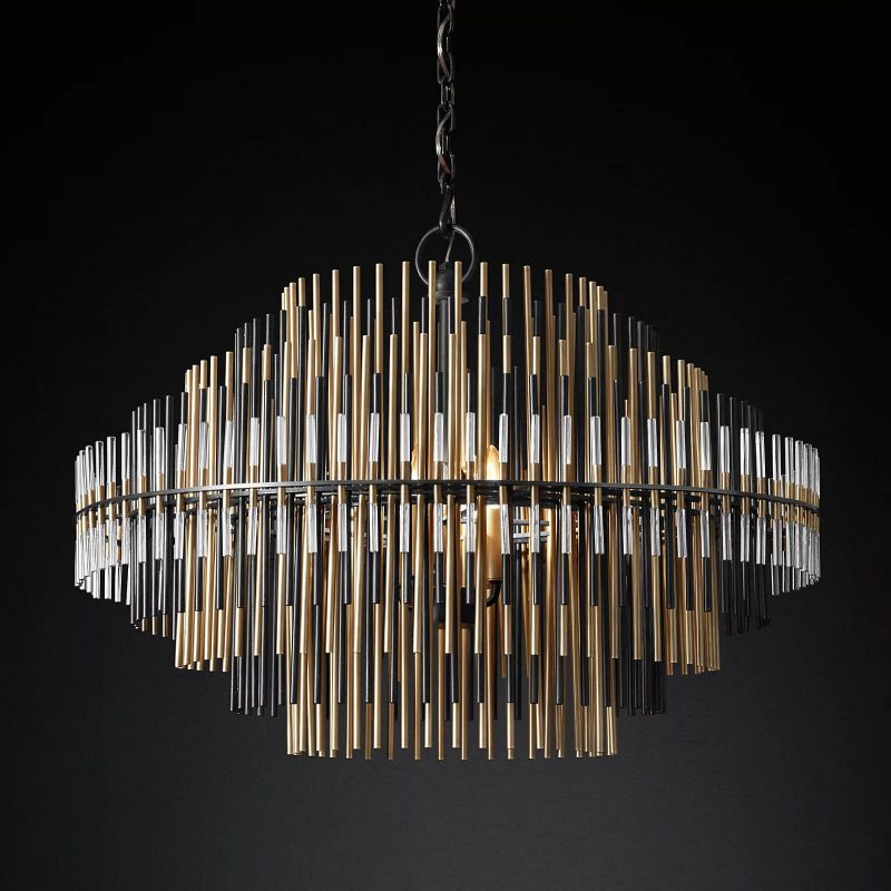 Liliam Sculpture Round Chandelier 32"