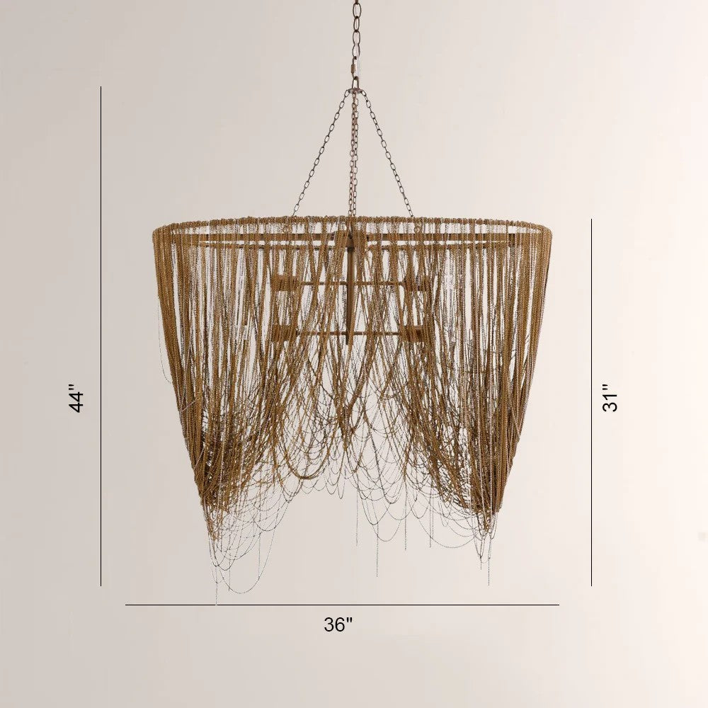 Lindsor Oval Chains Chandelier