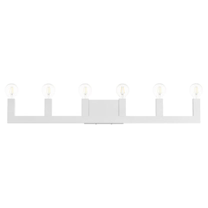 Livex Lighting Solna 43 Inch 6 Light Bath Vanity Light Cp413121
