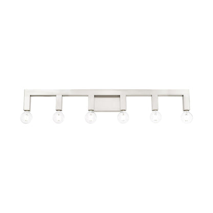 Livex Lighting Solna 43 Inch 6 Light Bath Vanity Light Cp413121