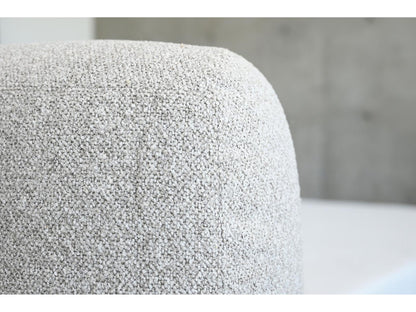 Saba 3-Piece Oat Tweed Fabric Sectional Sofa