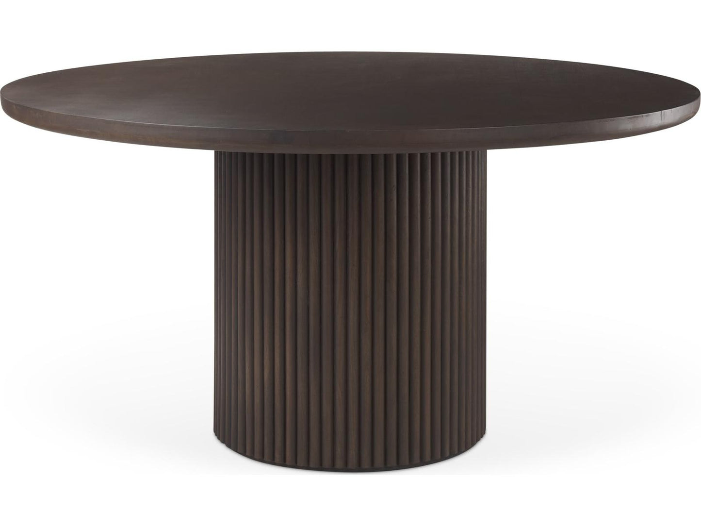 Terra Fluted Dining Table - 6 Niles Chairs - Terra Sideboard