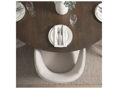 Terra Fluted Dining Table - 6 Niles Chairs - Terra Sideboard