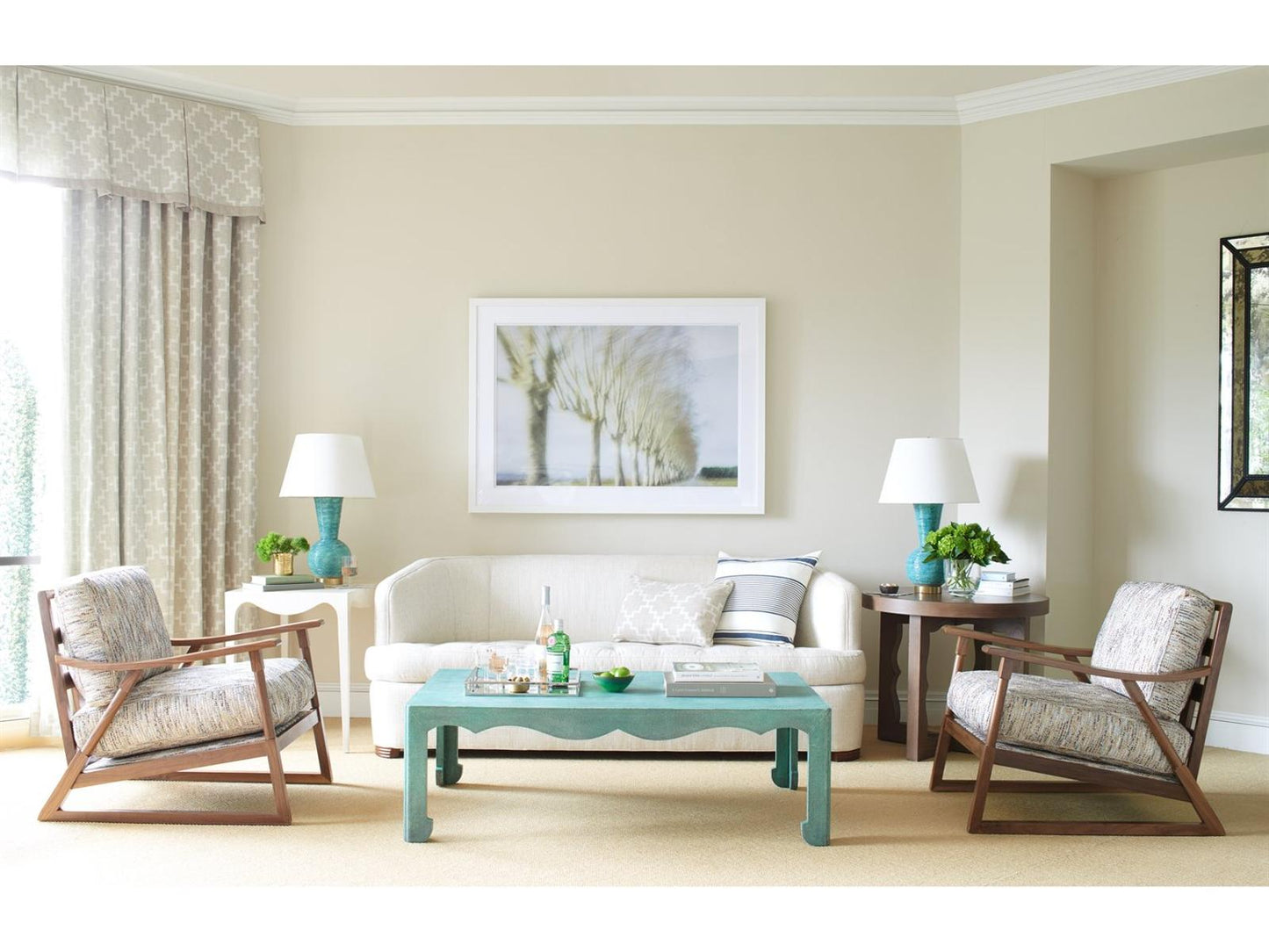 Paris Rectangular Wood Coffee Table