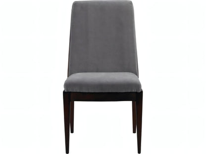 Livingston Black Upholstered Armless Dining Side Chair