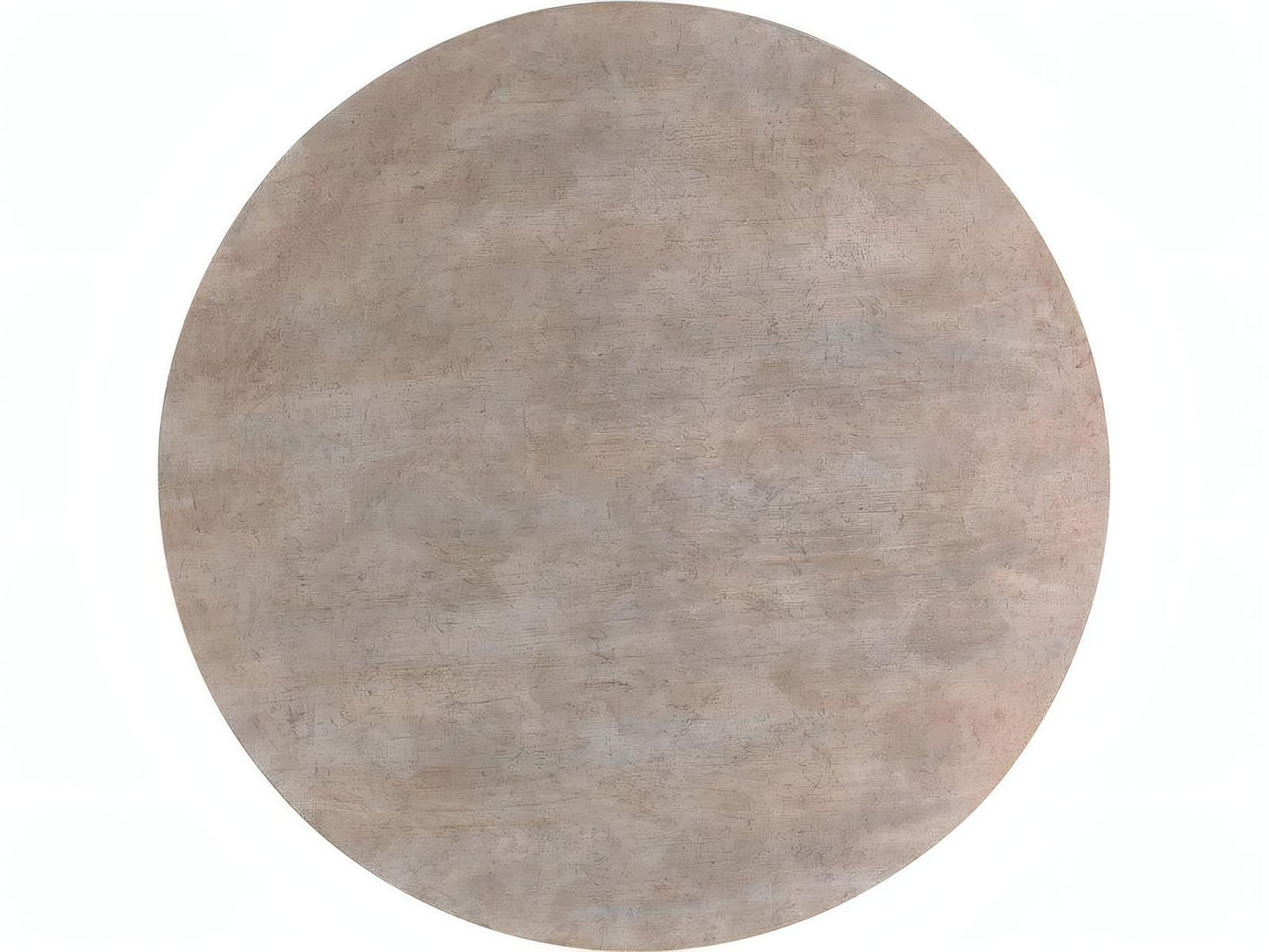 Cyma Round Wood End Table Ash Solids