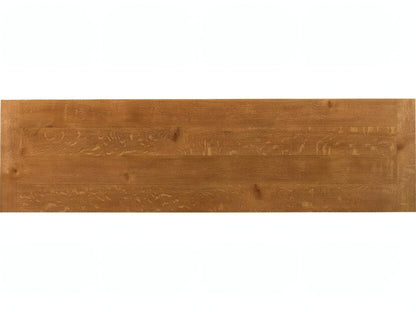 Naga Rectangular Oak Wood Console Table