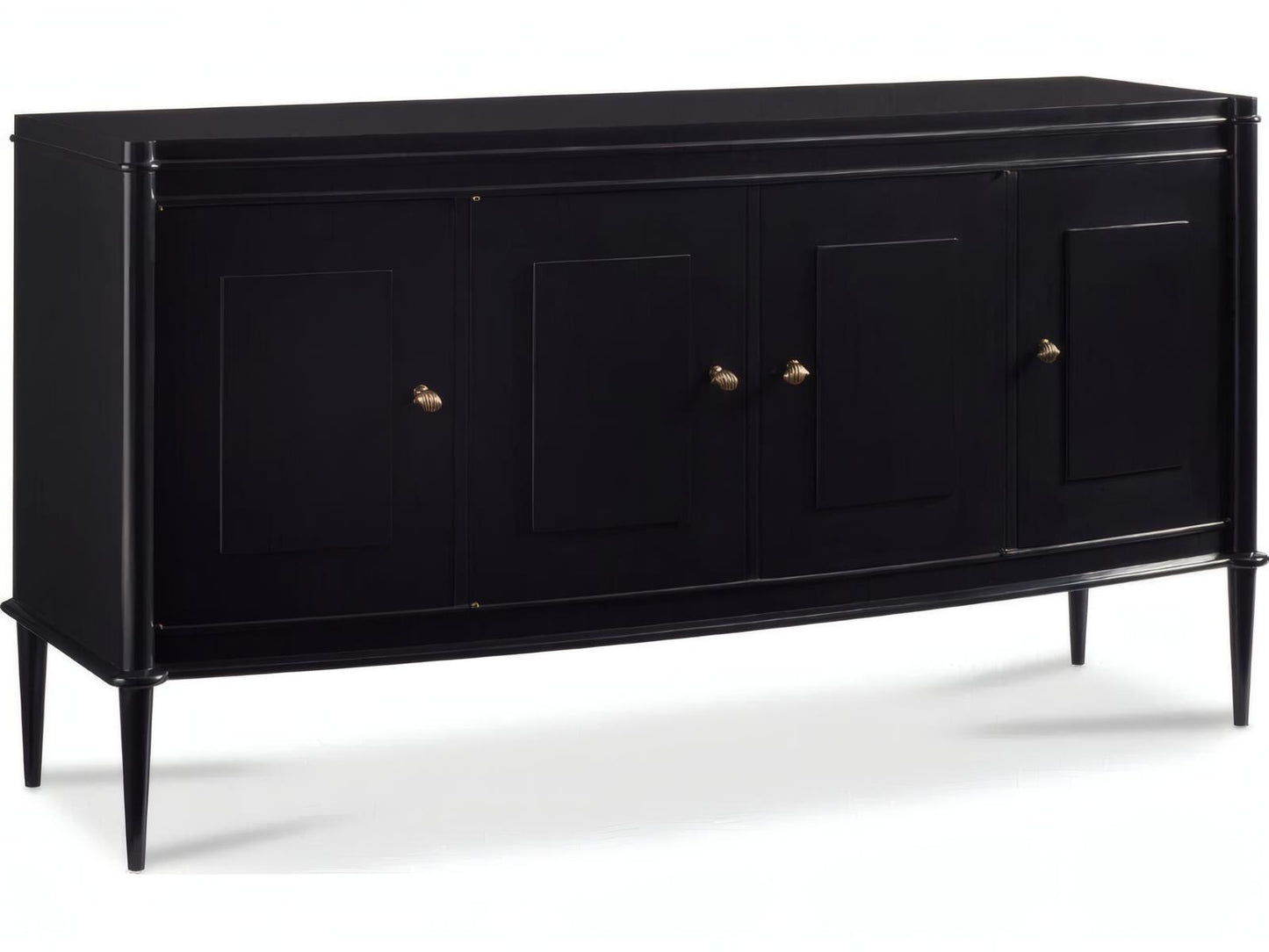 Colvard 72-Inch Beech Wood Sideboard with Brass Hardware