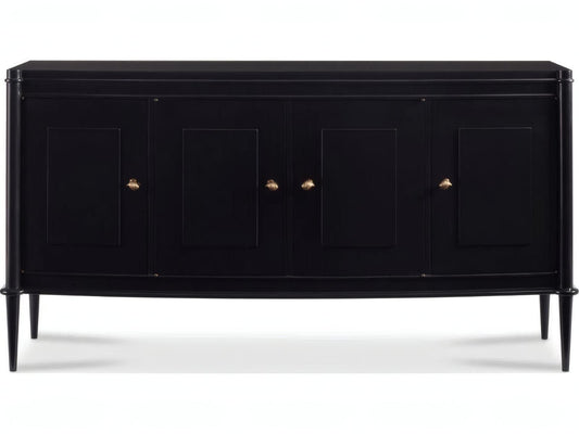 Colvard 72-Inch Beech Wood Sideboard with Brass Hardware