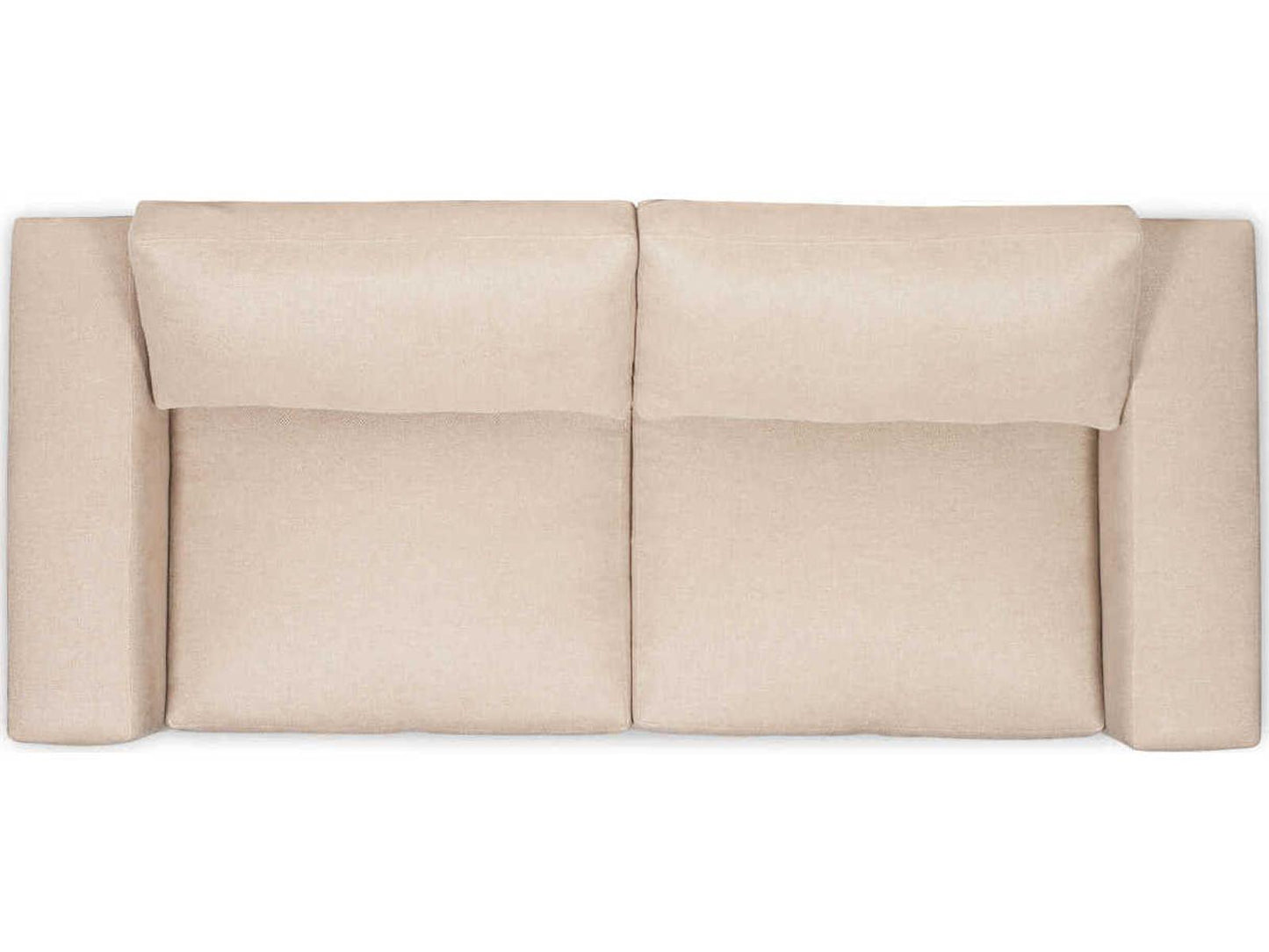 Hov Upholstered Sofa with Down and Feather Blend Cushions