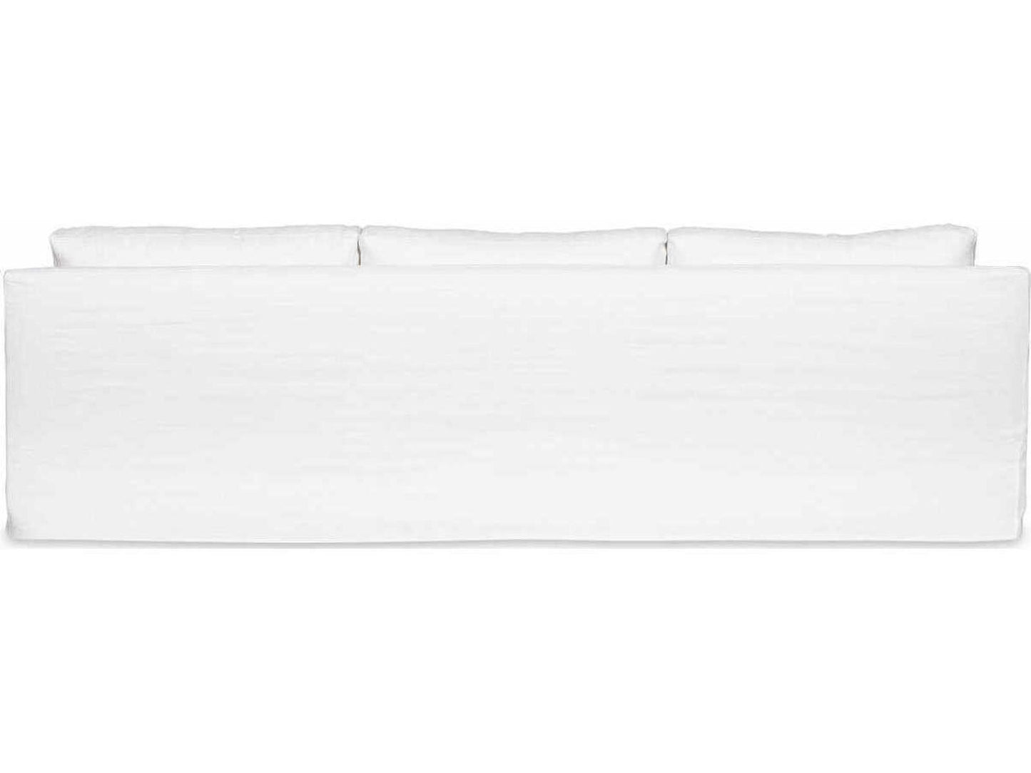 Kathy Upholstered Sofa with Loose Cushions and Optional Slipcover