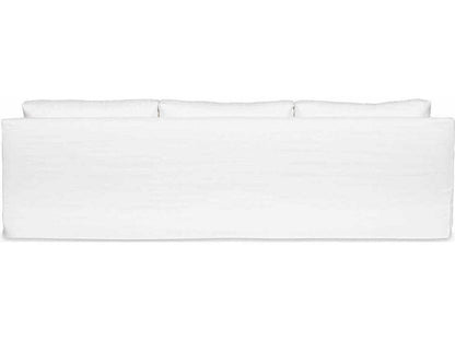 Kathy Upholstered Sofa with Loose Cushions and Optional Slipcover