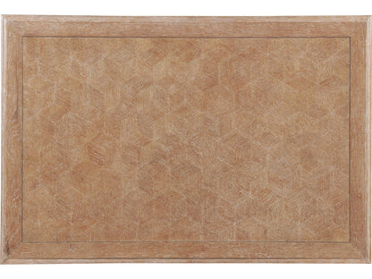 Sophia Rectangular Wood Coffee Table in Cerused Oak