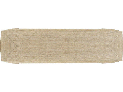 Abaca Rectangular Console Table in Natural Abaca