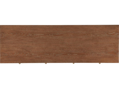 Mg 4-Drawers Brown Double Dresser
