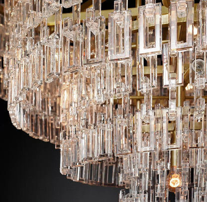 Margerie 3-Tier Round Chandelier 36"