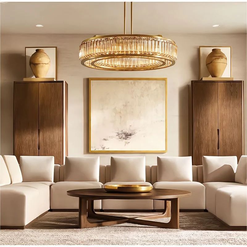 Mauris Round Chandelier 37"