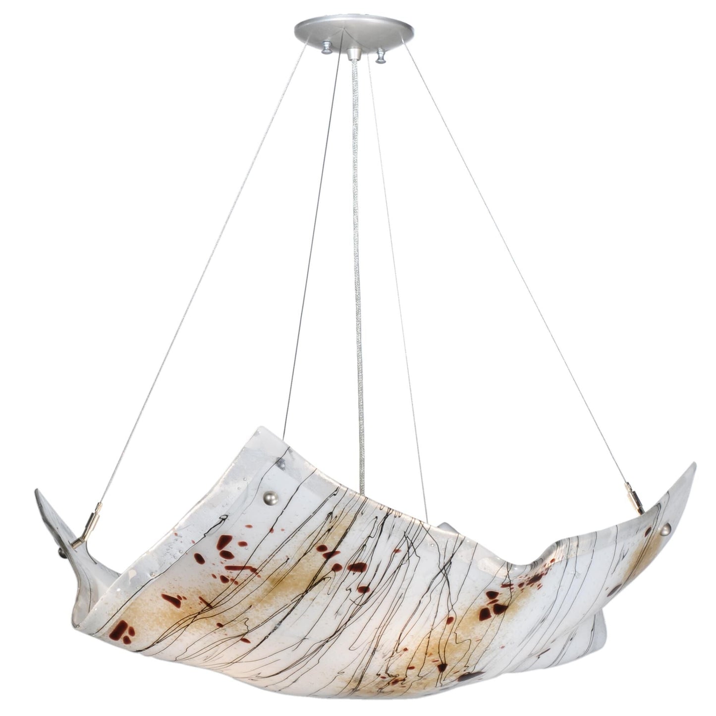 Meyda Lighting Ramoscelli Crinkle 28 Inch Large Pendant Cp11448