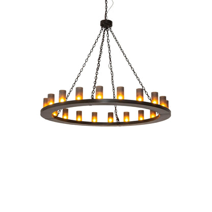 Loxley 60 Inch 10 Light Chandelier