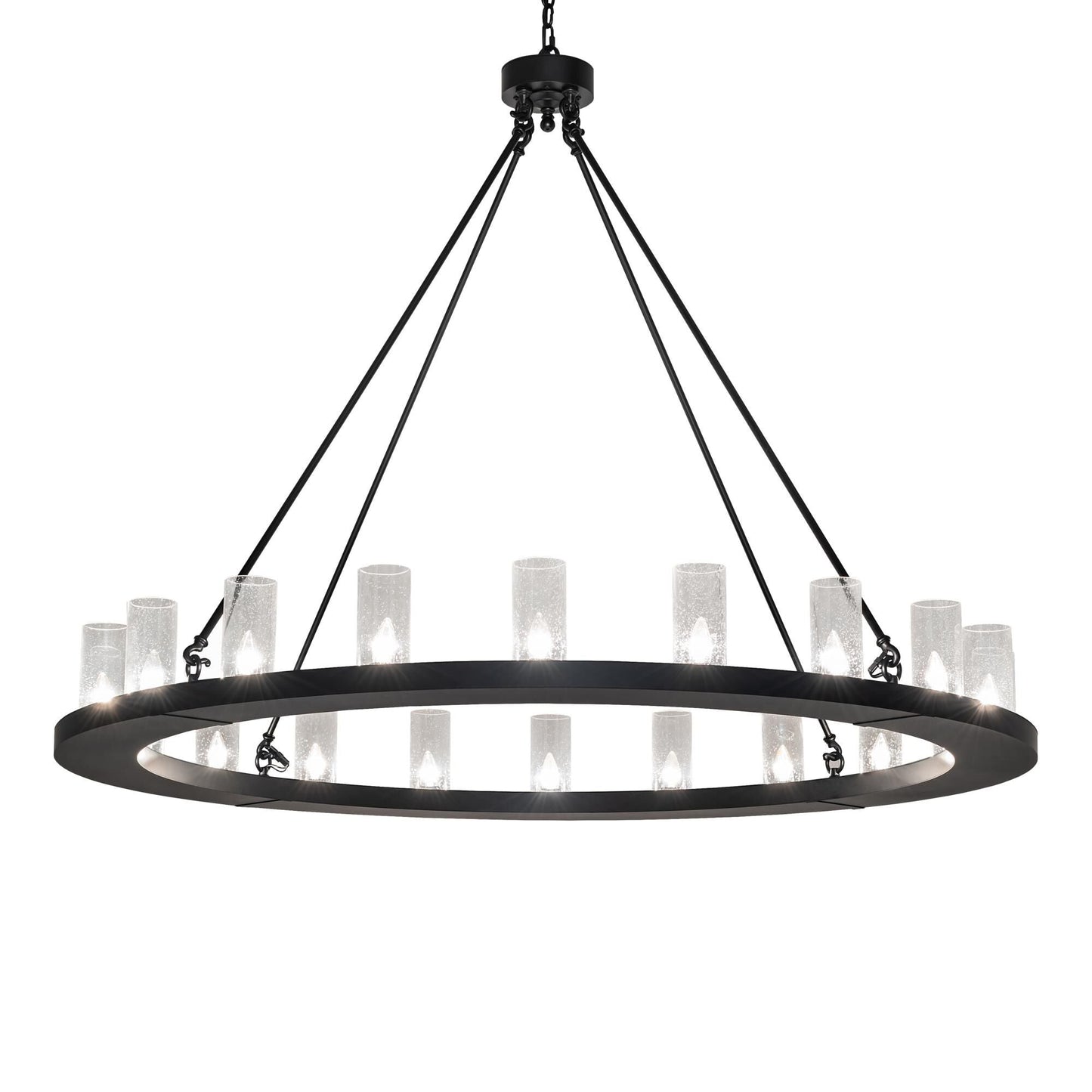 Loxley 60 Inch 10 Light Chandelier