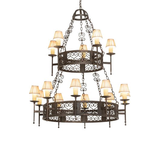 Meyda Lighting Toscano 48 Inch 20 Light Chandelier Cp744510