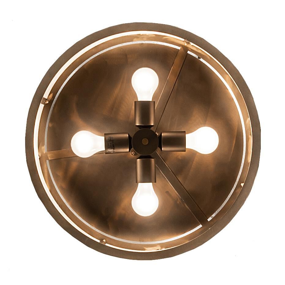 Meyda Lighting Branches 20 Inch 4 Light Flush Mount Cp779911