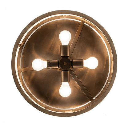 Meyda Lighting Branches 20 Inch 4 Light Flush Mount Cp779911