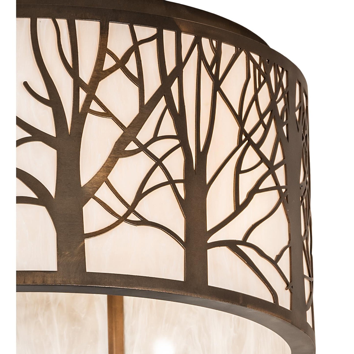 Meyda Lighting Branches 20 Inch 4 Light Flush Mount Cp779911