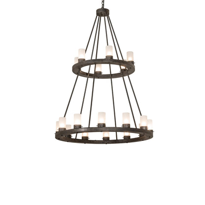 Loxley 42 Inch 18 Light Chandelier