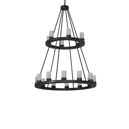 Loxley 42 Inch 18 Light Chandelier
