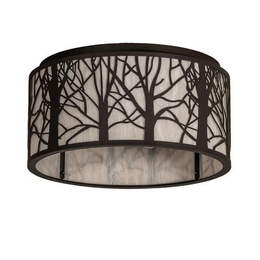Meyda Lighting Branches 20 Inch 4 Light Flush Mount Cp779911