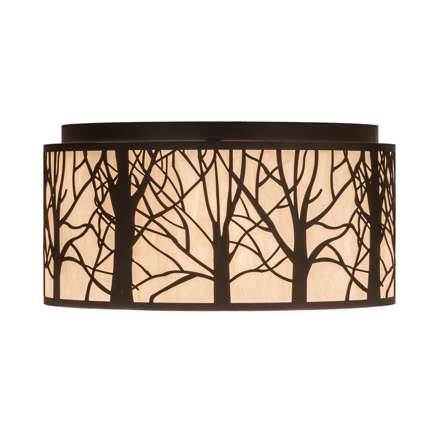 Meyda Lighting Branches 20 Inch 4 Light Flush Mount Cp779911